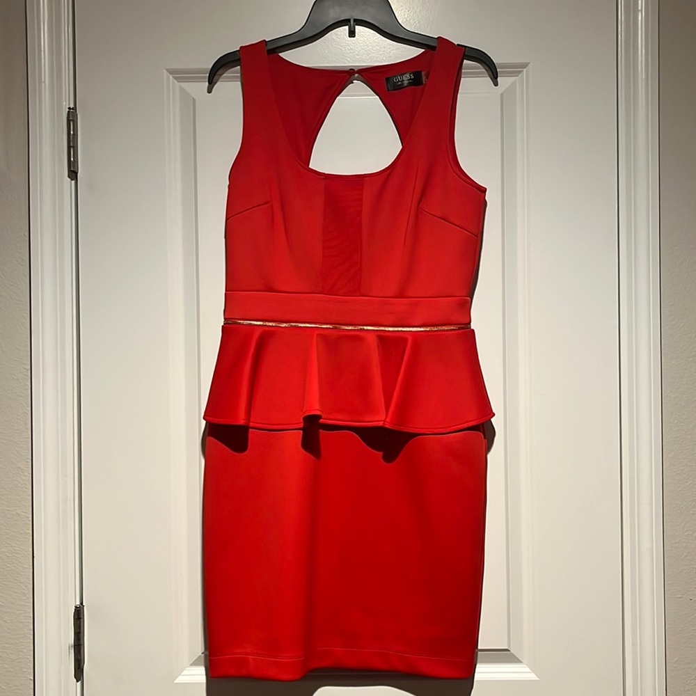 Guess dress. Size 8 Orange